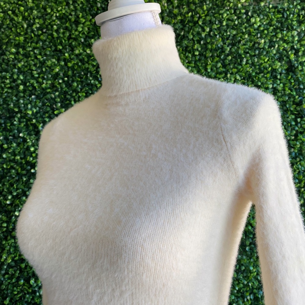 Ivory sweater dress